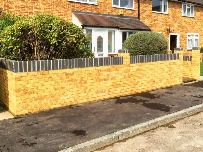S H Brickwork, Garden Walls, Bricklayer, London