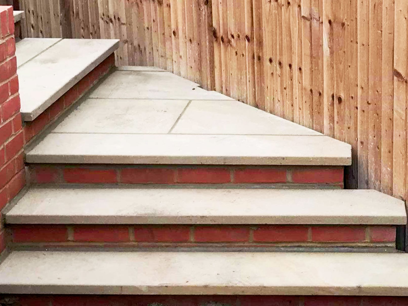 S H Brickwork, Garden Steps, Construction, London