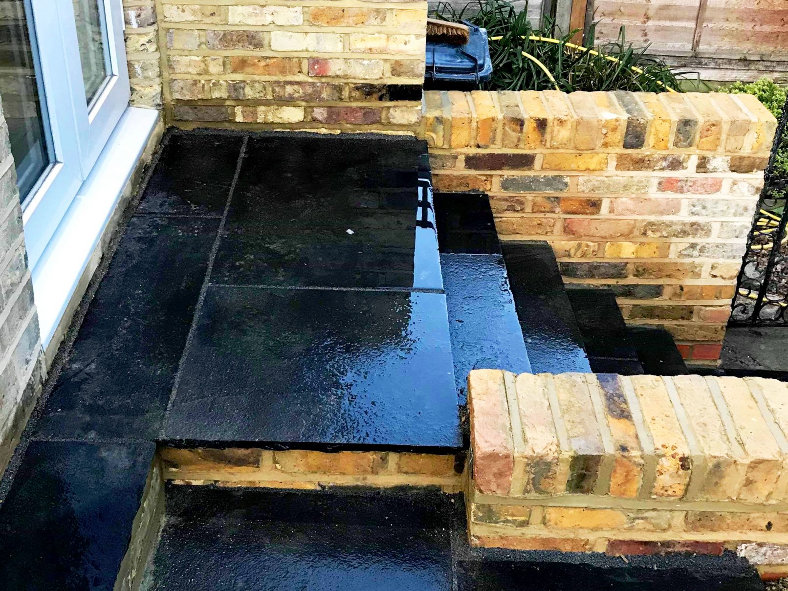 S H Brickwork, Garden Steps, Construction, London