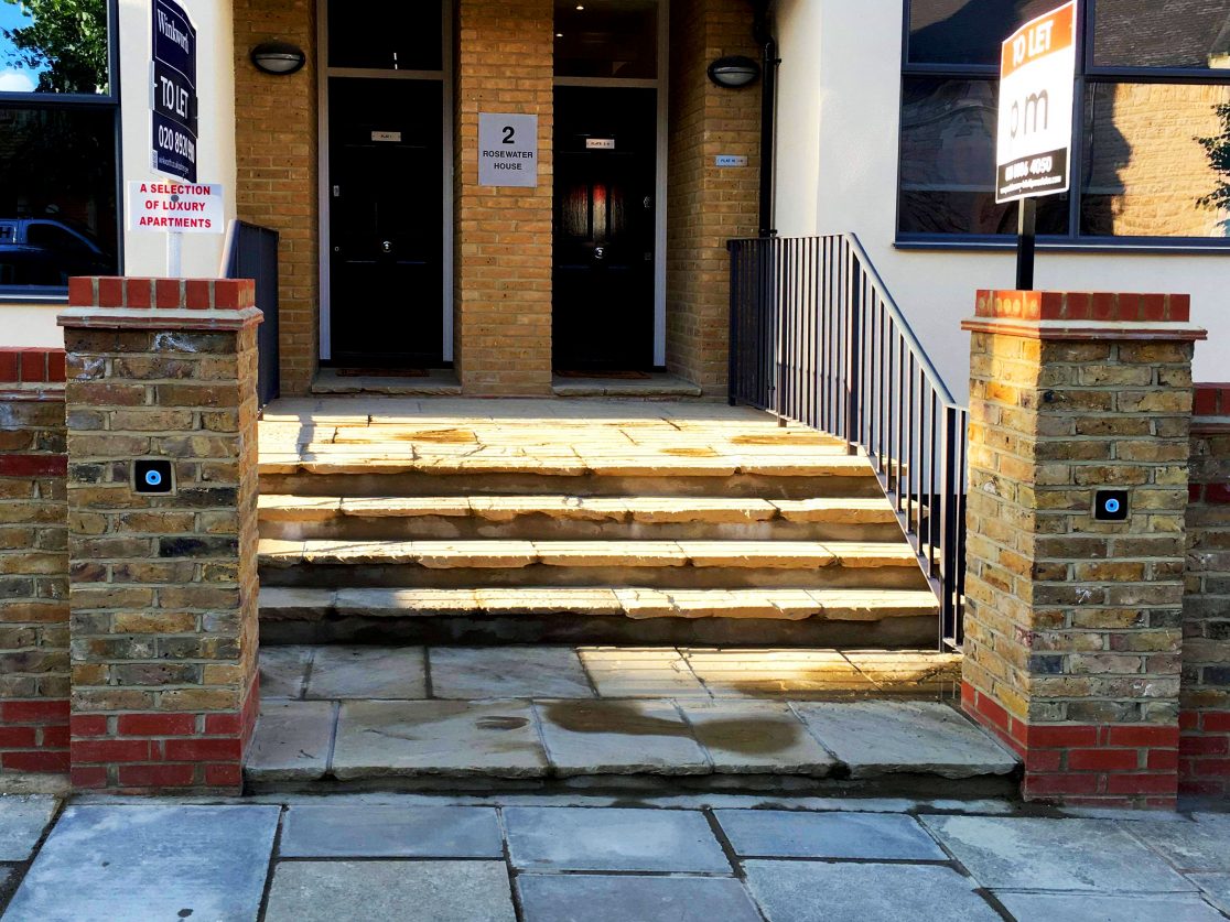 S H Brickwork, Garden Steps, Construction, London