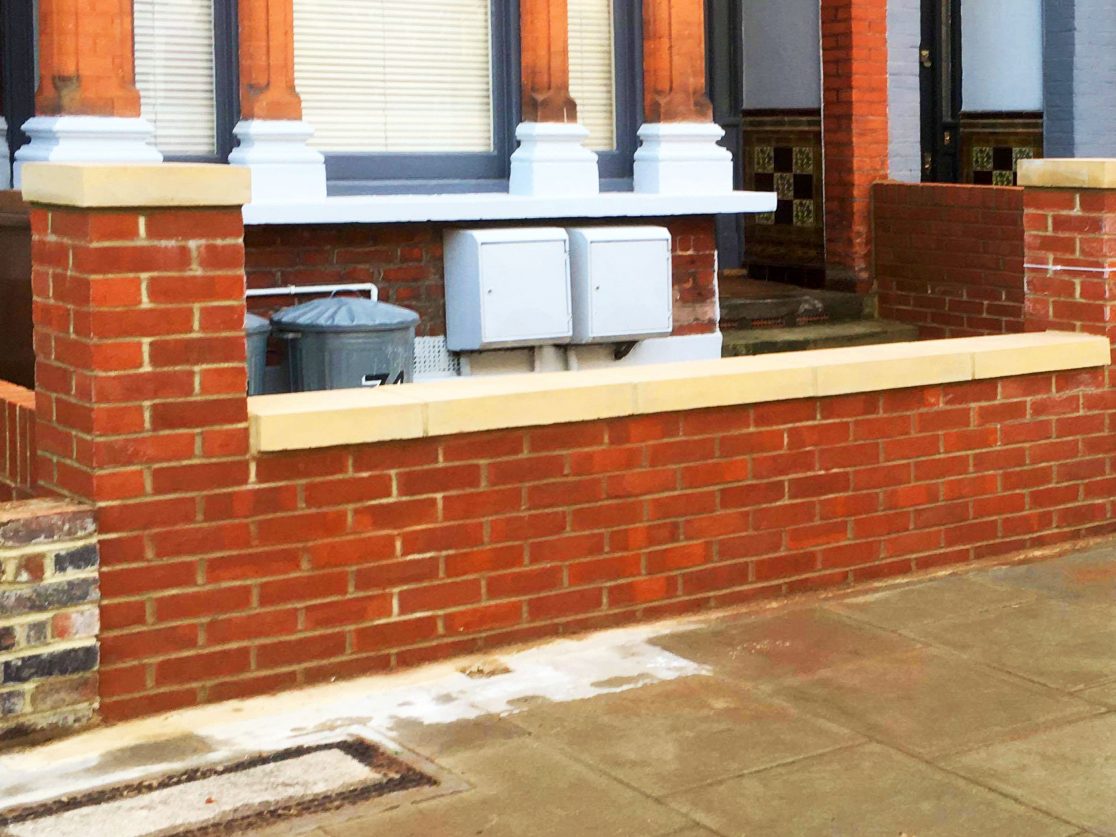 S H Brickwork, Garden Walls, Bricklayer, London