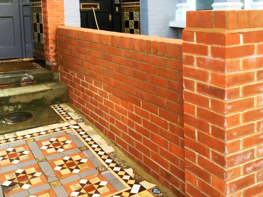 S H Brickwork, Garden Walls, Bricklayer, London