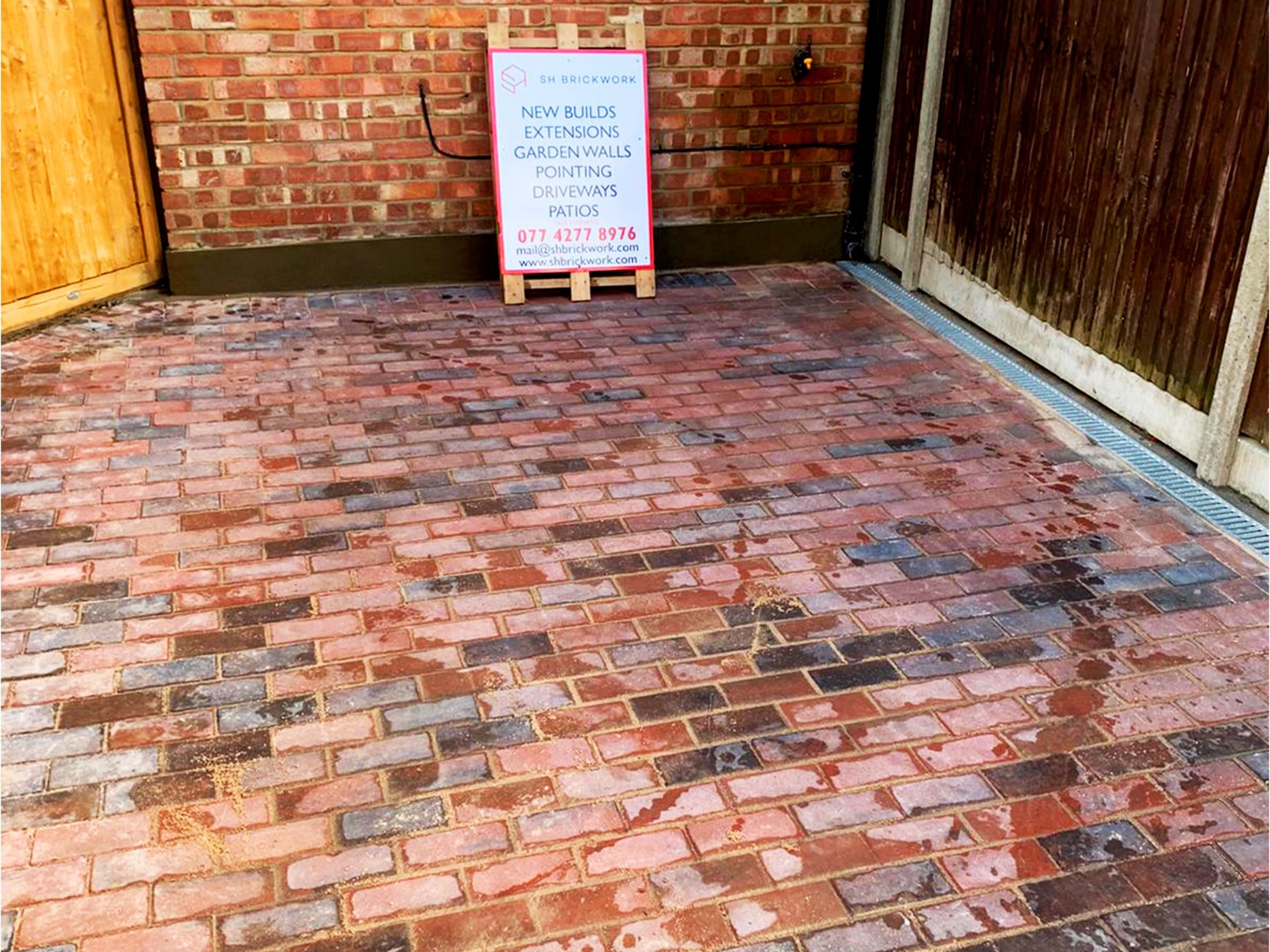 S H Brickwork, Driveways, Construction, London, Enfield