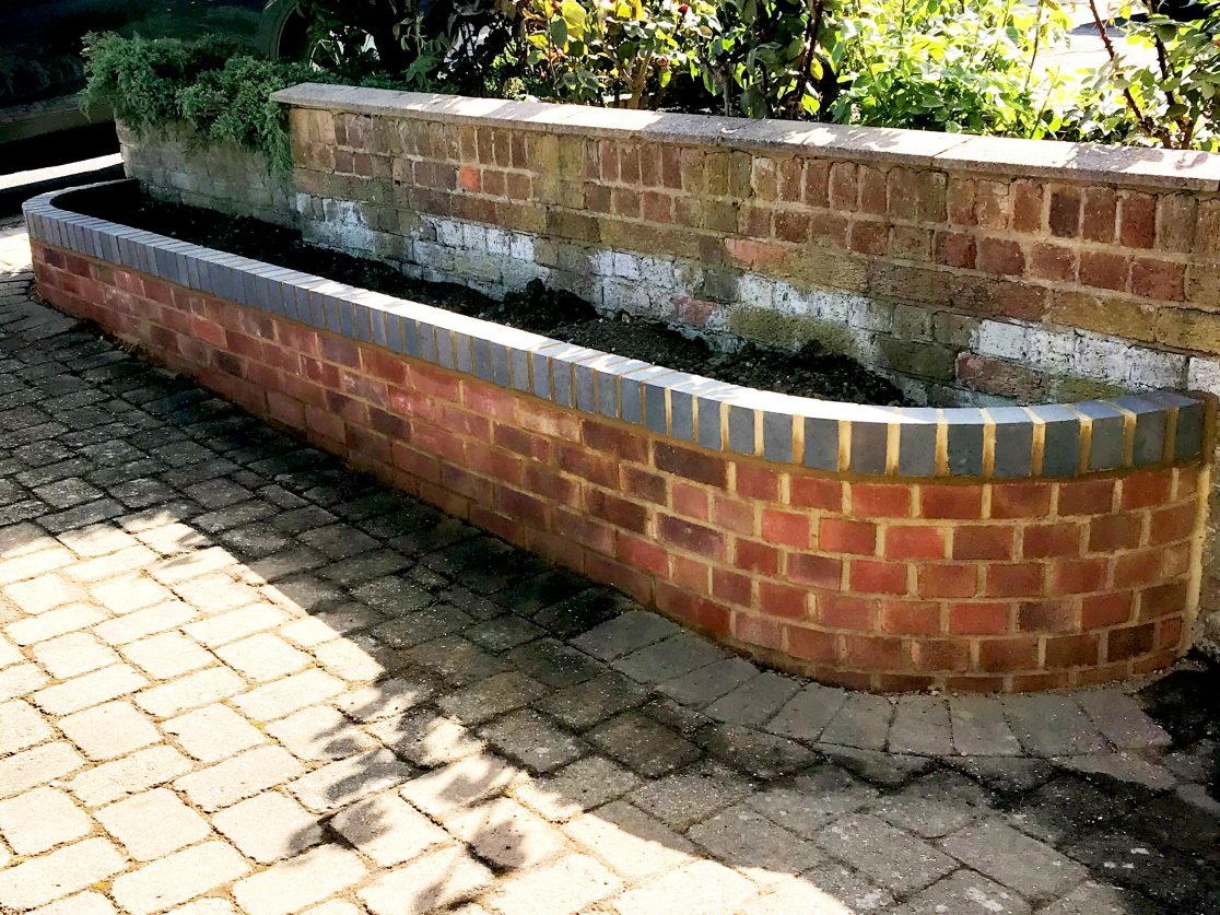 S H Brickwork, Garden Walls, Construction, London, Enfield