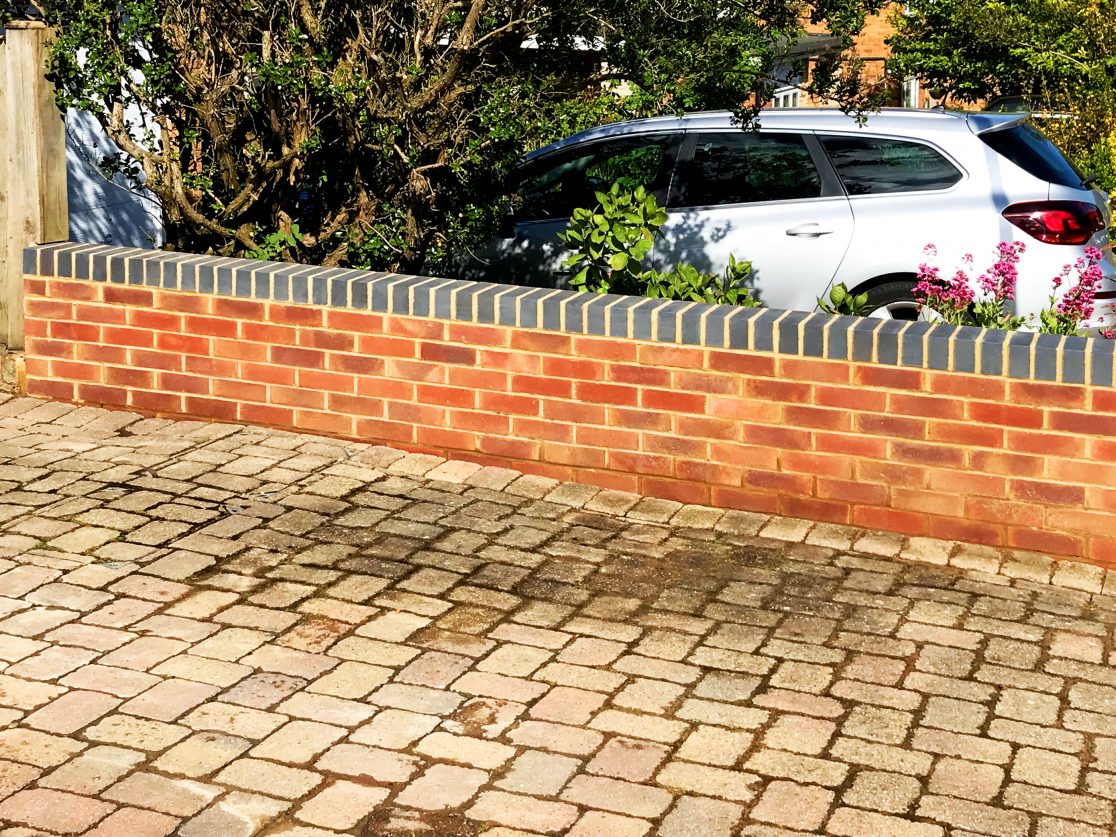 S H Brickwork, Garden Walls, Construction, London, Enfield