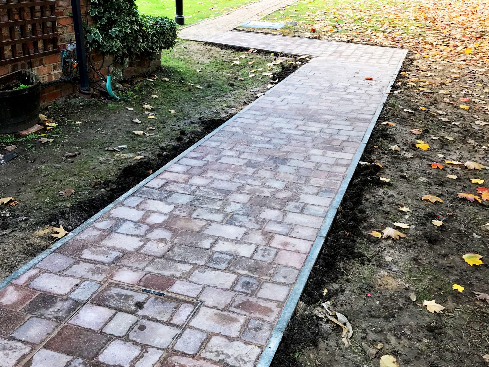 S H Brickwork, Pathways, Construction, London, Enfield