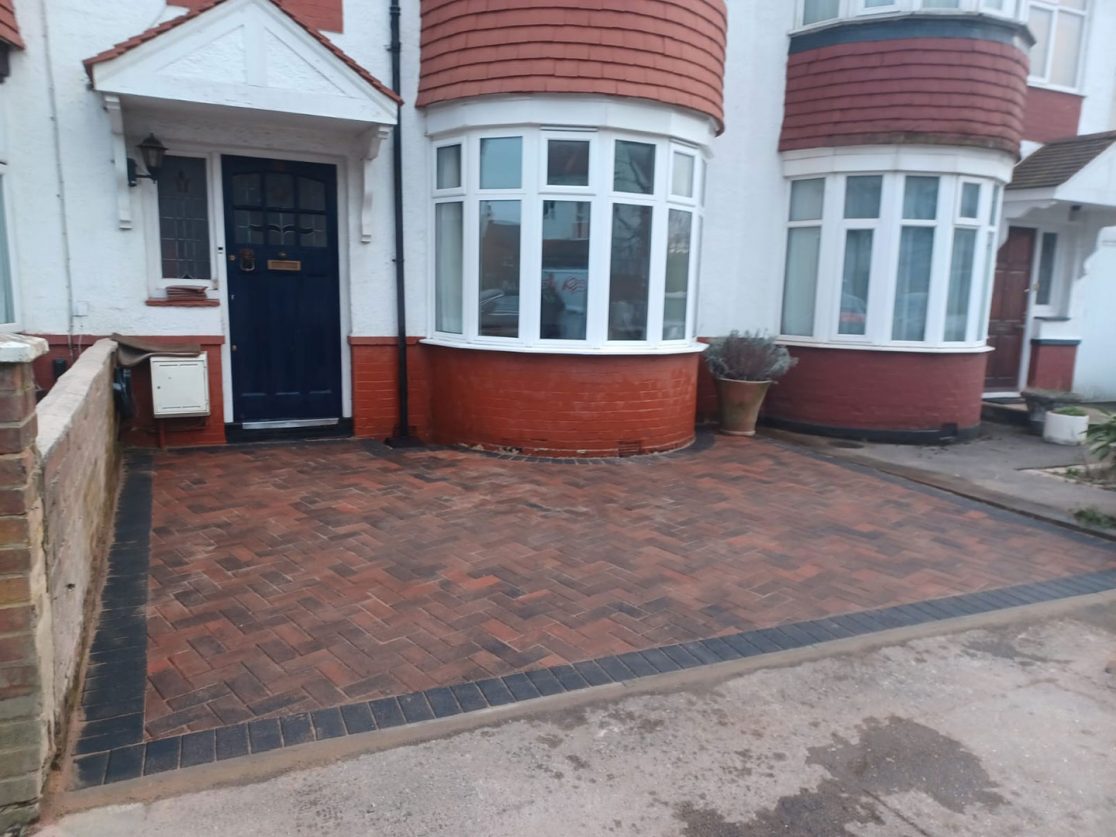 Block paving driveway Kensal Rise, London
