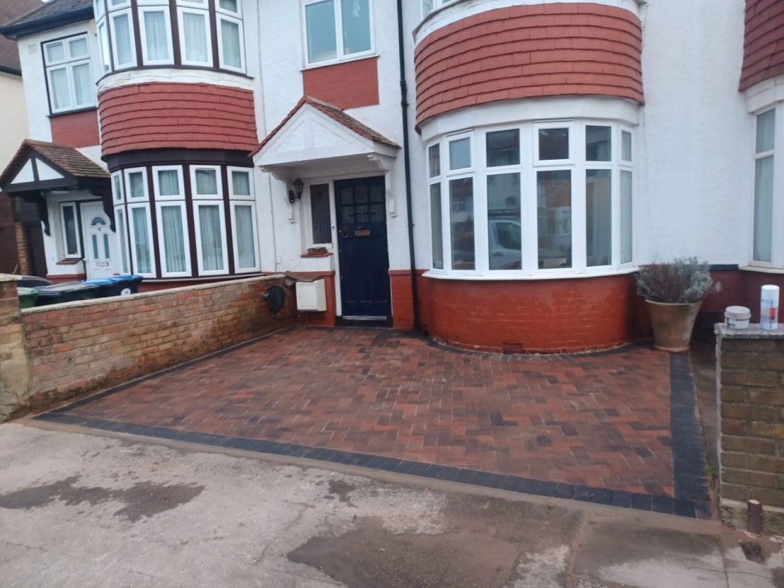 Block paving driveway Kensal Rise, London