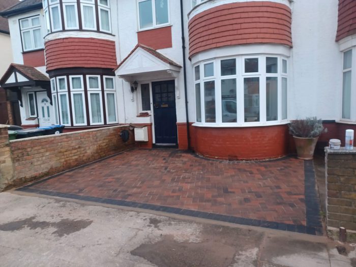 Block paving driveway Kensal Rise, London