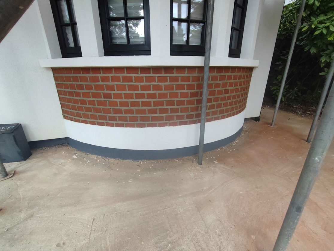 Brick cleaning and repointing Enfield, North London