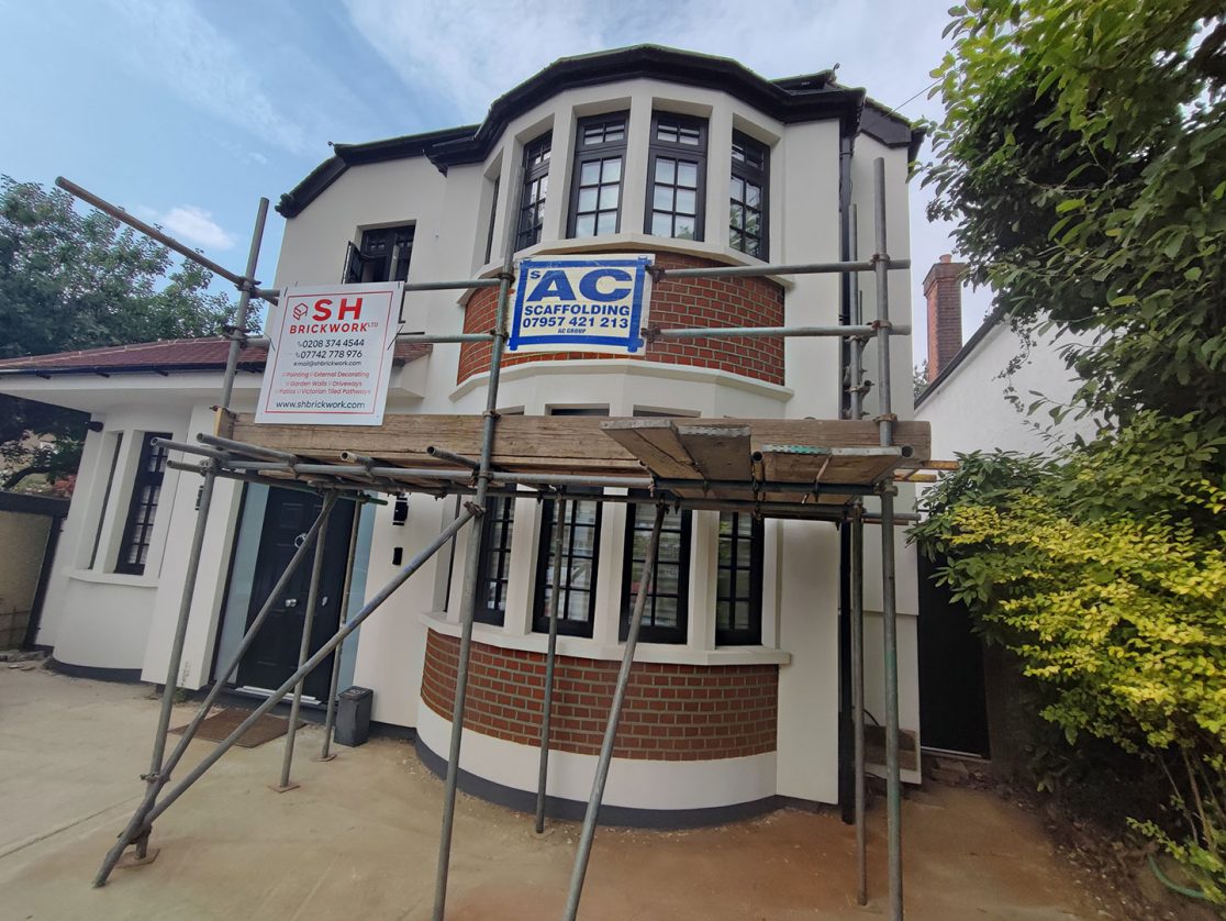 Brick cleaning and repointing Enfield, North London