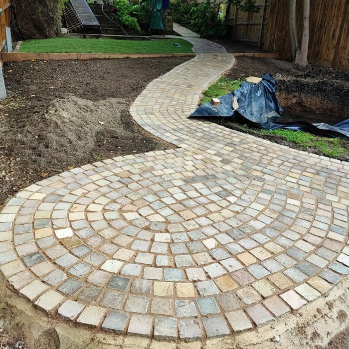 Cobbled pathway Barnet, North London