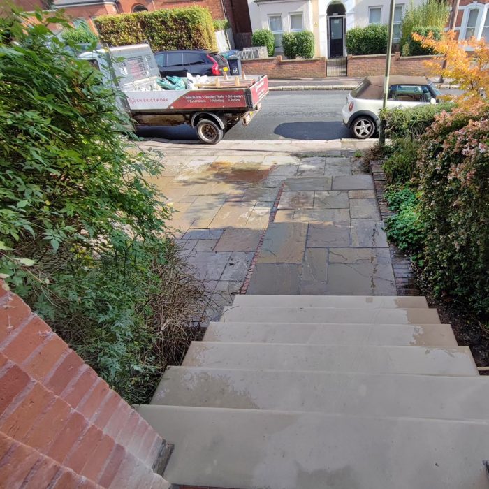 Yorkstone steps Barnet, North London